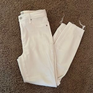 Abercrombie & Fitch White Jeans Size 27